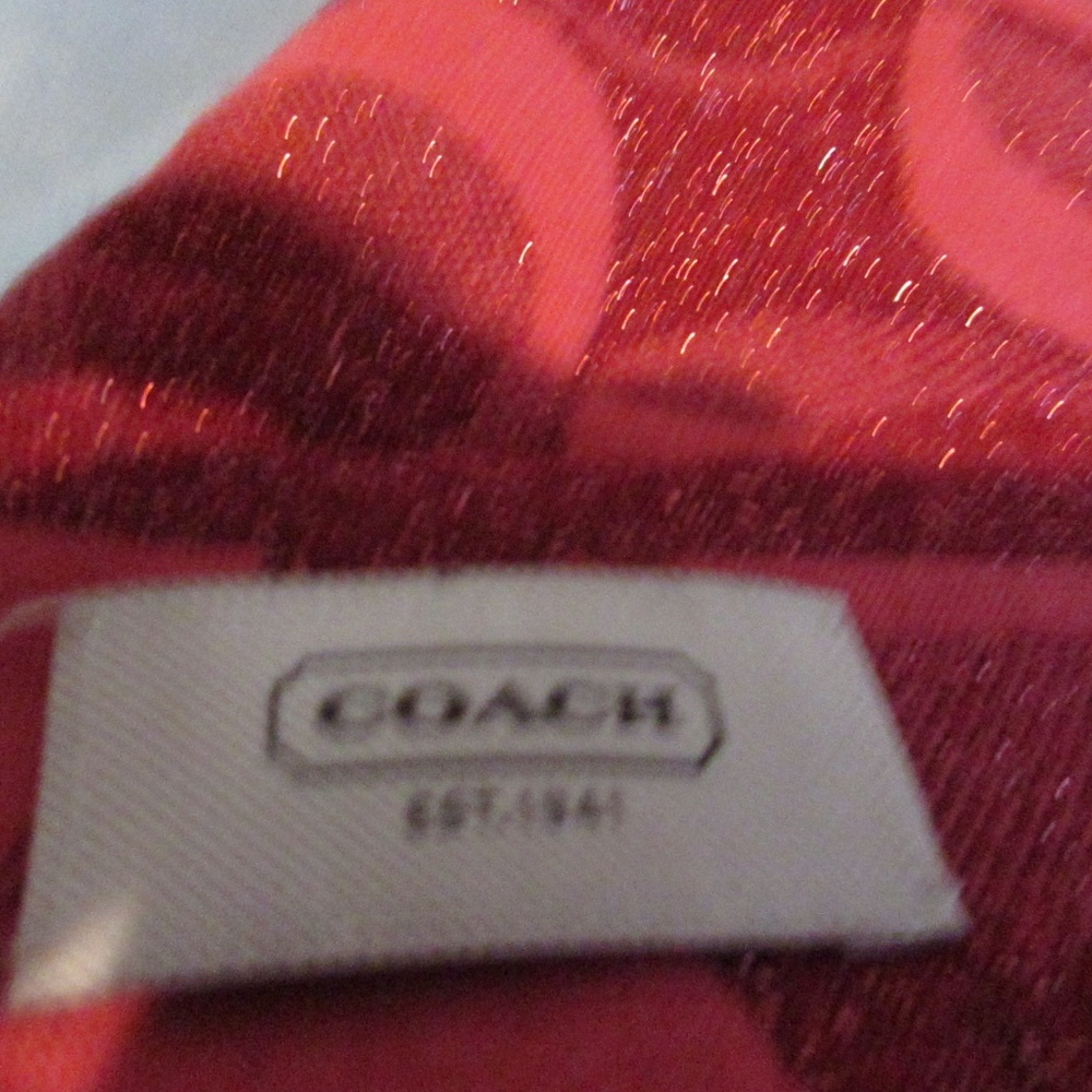 Authentic Coach Scarf - Picture 2 of 3